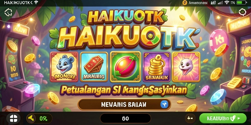 Tampilan gameplay HAIKUOTK yang seru dan menawan.
