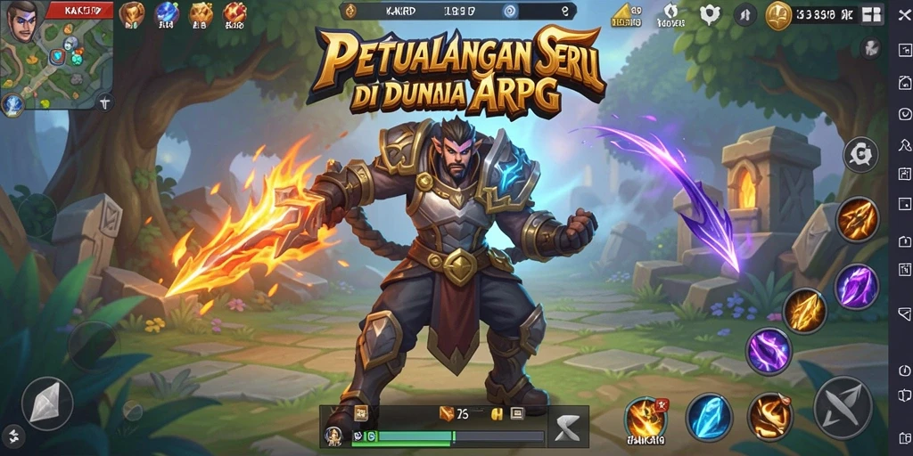 Gameplay seru di dunia ARPG yang dinamis dan menantang.