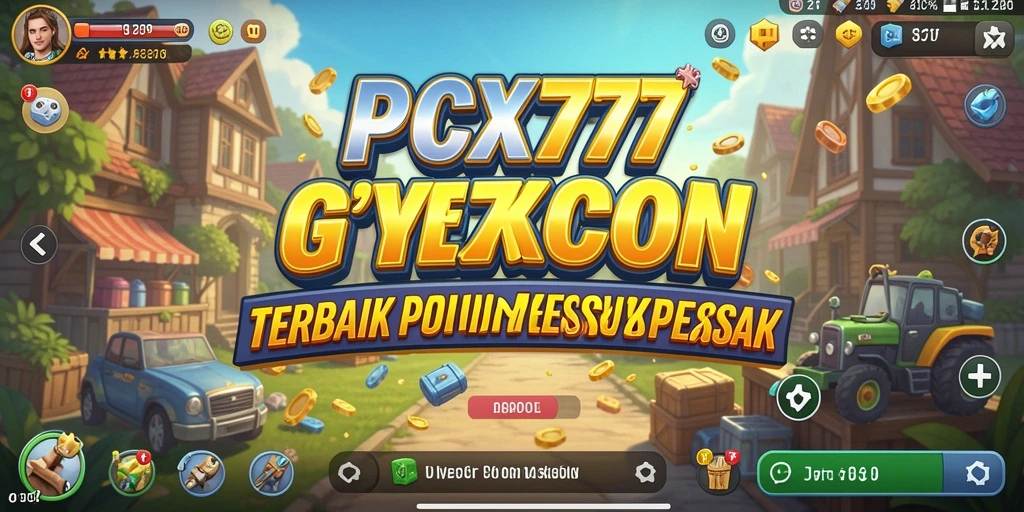 Tangkapan layar utama PCX777 yang menampilkan aktifitas bisnis yang dinamis.