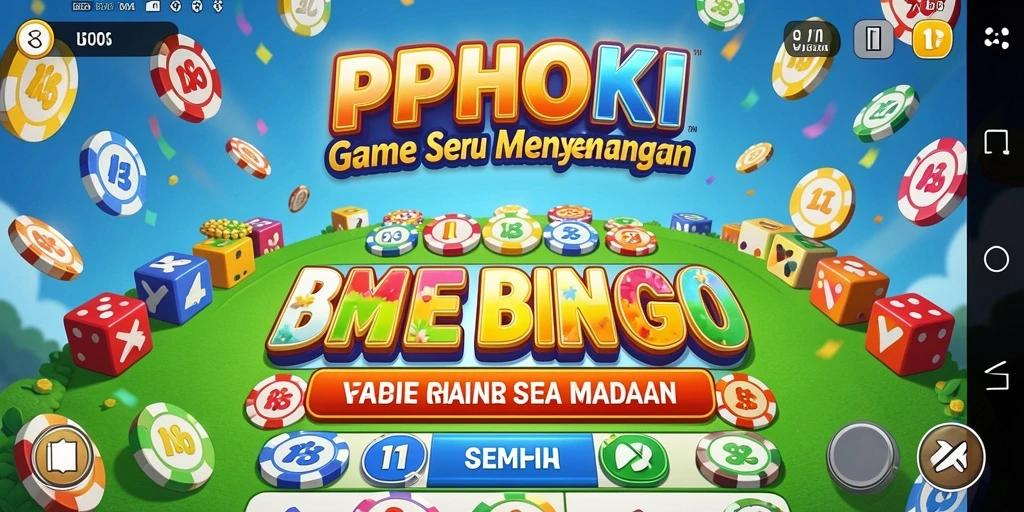 Menampilkan gameplay seru dari PPHOKI Bingo.