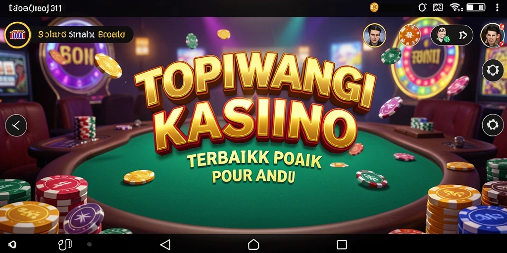Tampilan menarik dari gameplay Kasino TOPIWANGI.
